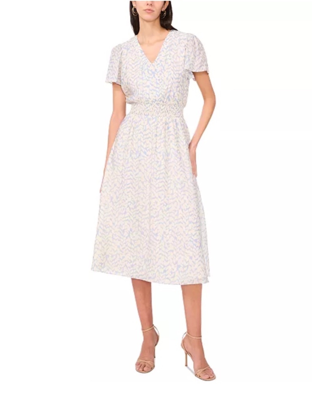 Light blue sundress midi dress Vince camuto size medium